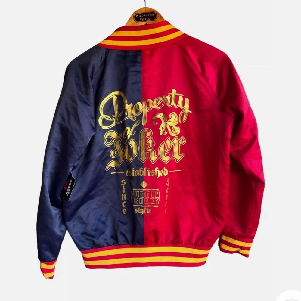 SUICIDE SQUAD Harley Quinn Property Of Joker Bomber Jacket